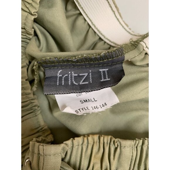 Fritzi II Green Cotton Shorts - Size Small - Picture 5 of 5